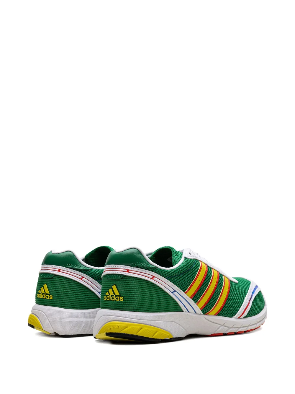 Кроссовки Adizero Adios OG Green/Cloud White/Bright Red Adidas, зеленый — фото 3