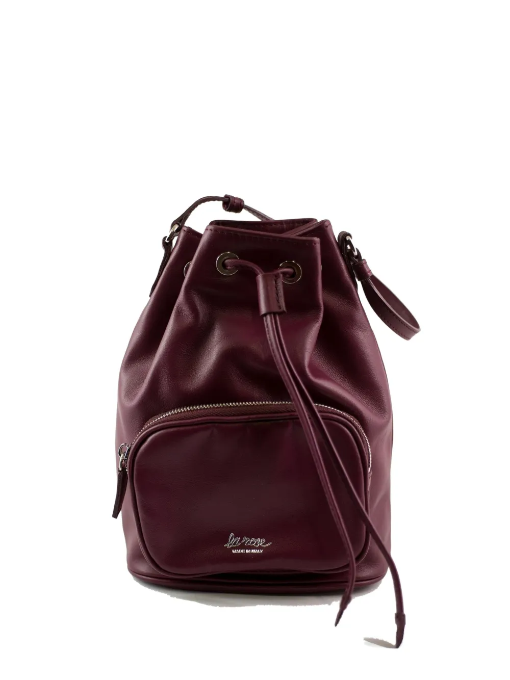 

Сумка-ведро на молнии с кулиской La Rose, фиолетовый