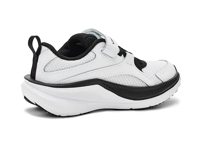 Кроссовки Charged Assert 11 Alternate Closure Under Armour Kids, White/Black/Black — фото 4