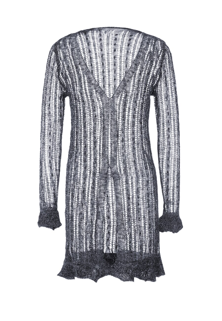 

Вязаный кардиган caneva Knit Cardigan, морской синий