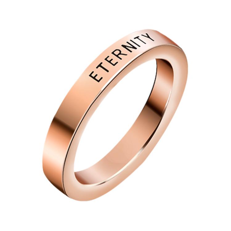 

Calvin Klein Титановые стальные кольца Unisex Rose Gold/Silver/Black Tricolor