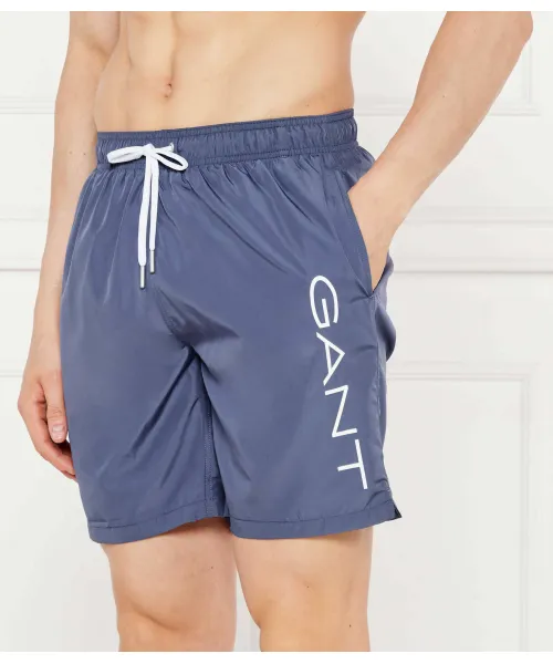 

Пляжные шорты Regular fit Gant, синий