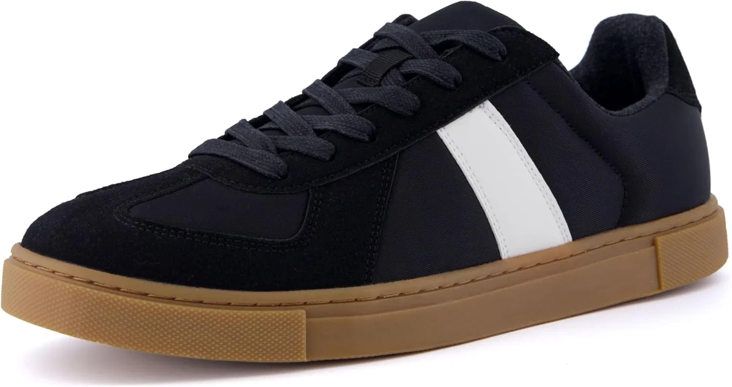 Мужские кроссовки CUSHIONAIRE Troy Comfort Foam на шнуровке, Black White