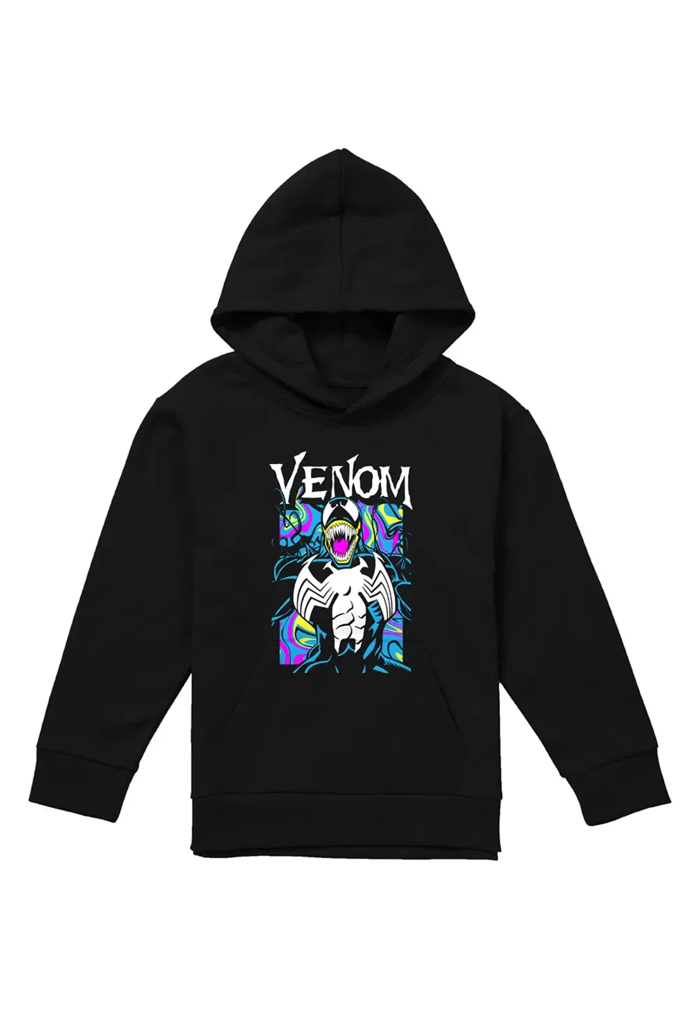 Детская худи Marvel Marbled Venom, черный