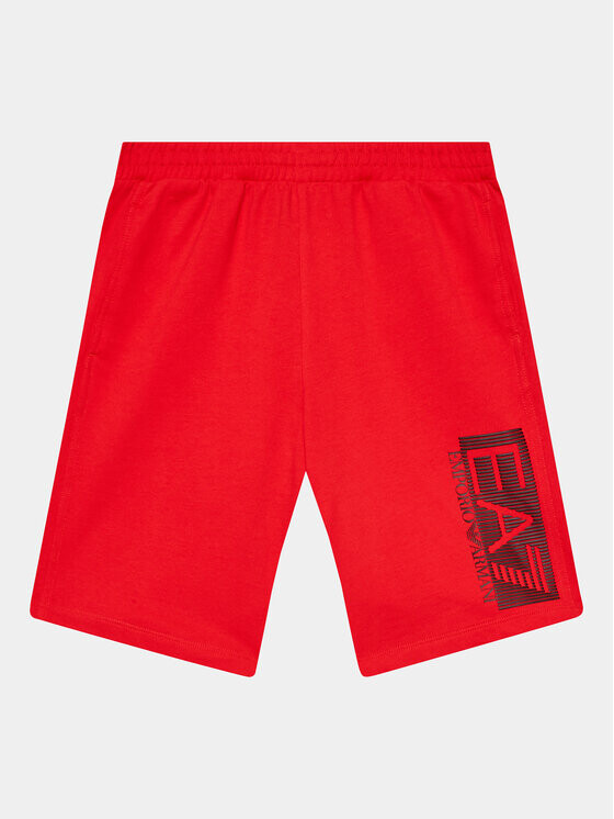 

Спортивные шорты стандартного кроя Ea7 Emporio Armani, красный