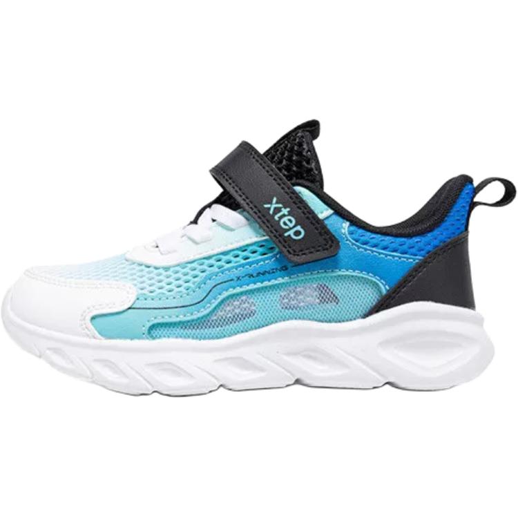 

Нескользящие и дышащие низкие детские кроссовки для бега XTEP, изумрудный/синий