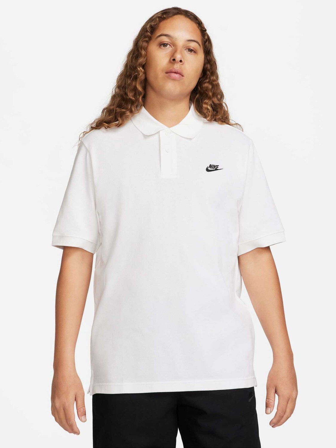 

Футболка Nike M NK CLUB SS POLO PIQUE, белый