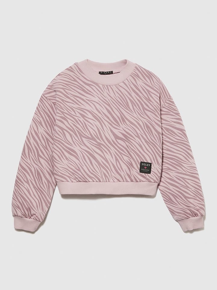 

Толстовка Sisley Sweatshirt, розовый