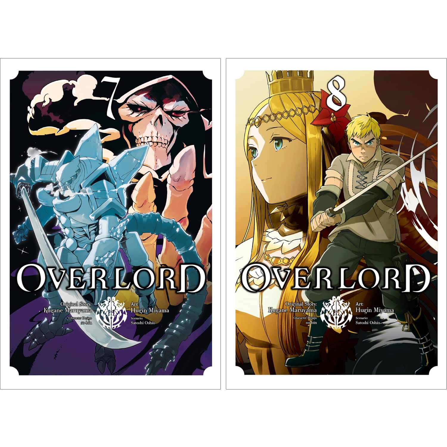 Overlord Manga 14-book Set: Vol. 1-14 (Yen Press) выгодно купить