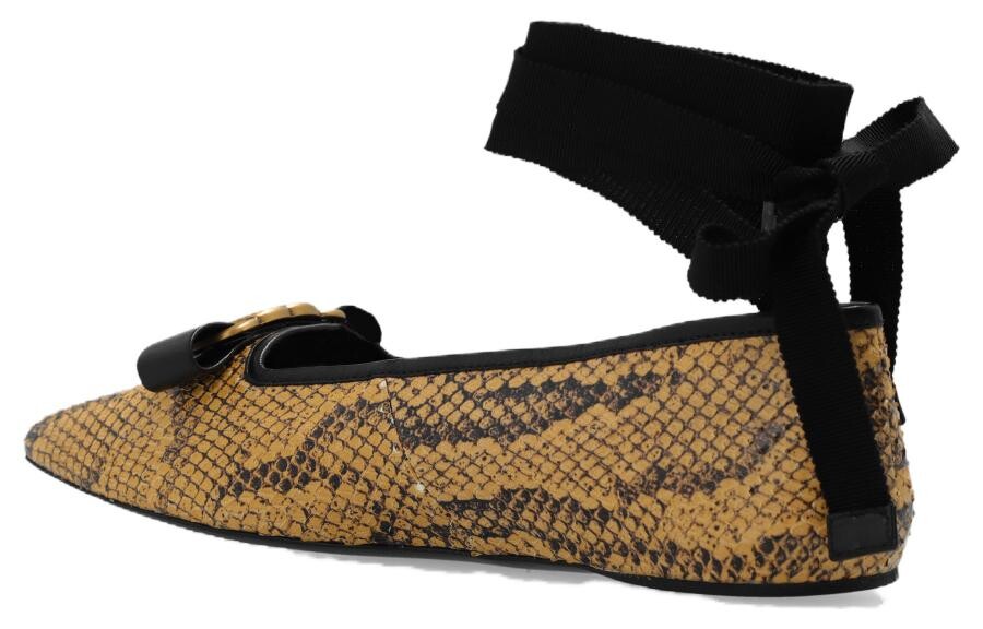 Туфли женские Gucci, светло-коричневый — фото 4