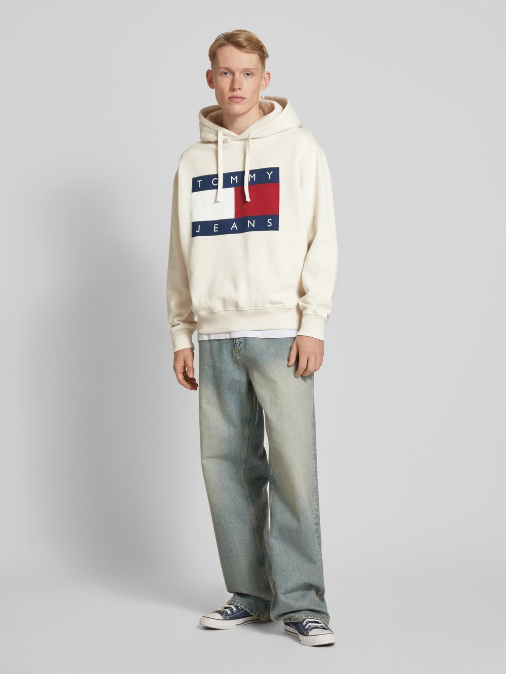 

Толстовка с капюшоном и логотипом Tommy Jeans