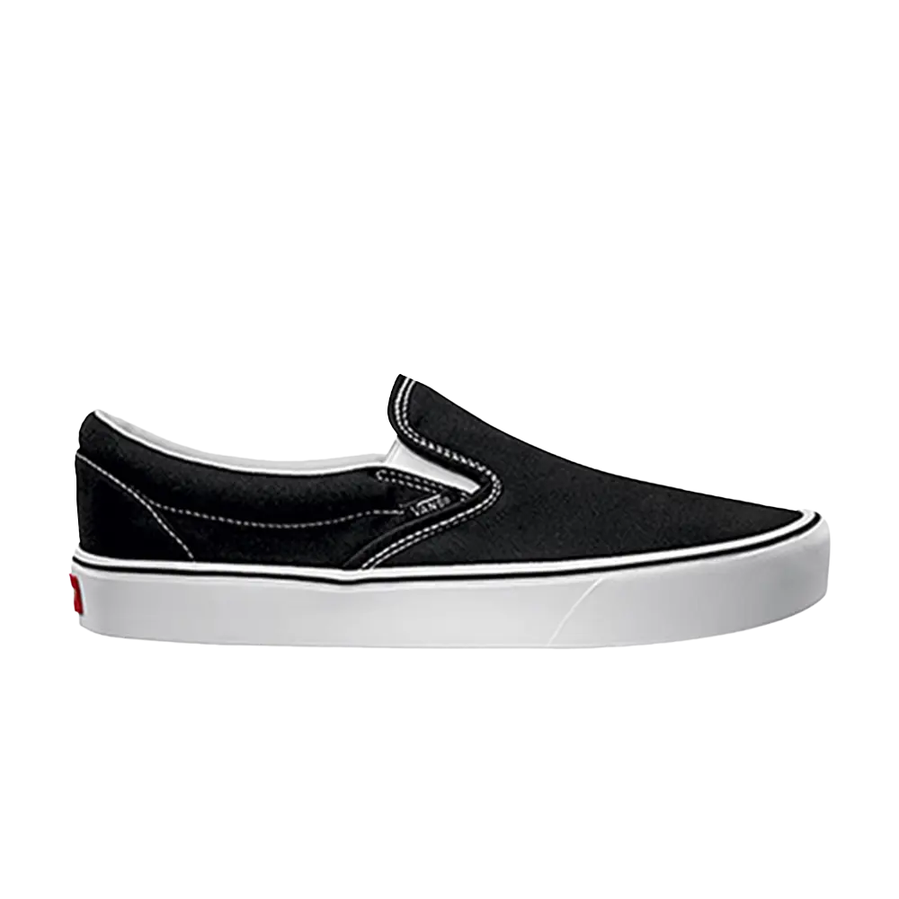 Слипоны Lite Vans, черный