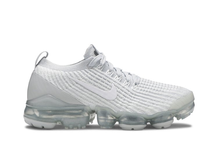 Кроссовки Nike Wmns Air VaporMax Flyknit 3 'Pure Platinum', белый