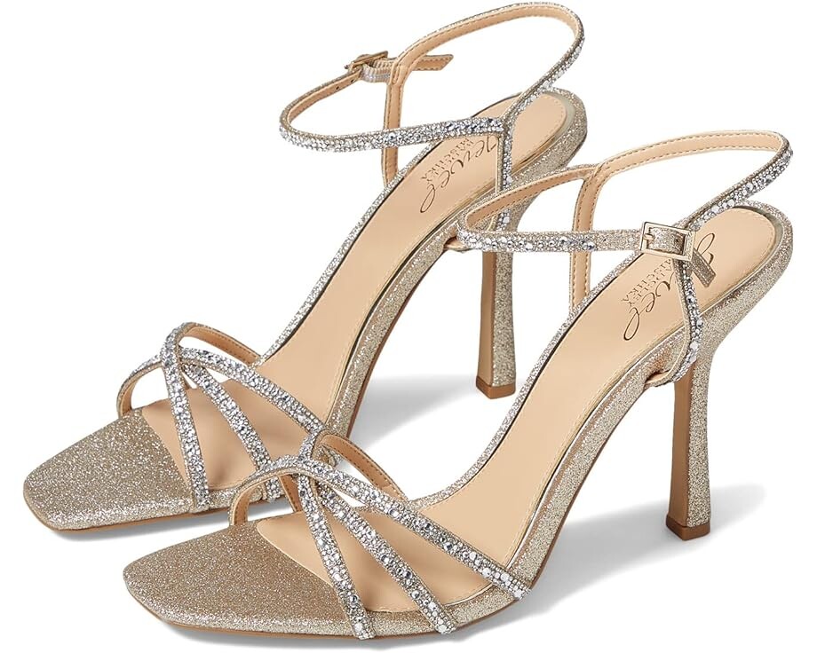

Туфли Jewel Badgley Mischka Georgia, цвет Light Gold