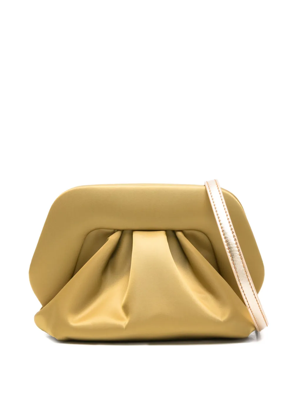 

Сумка-клатч со сборками Themoirè, желтый