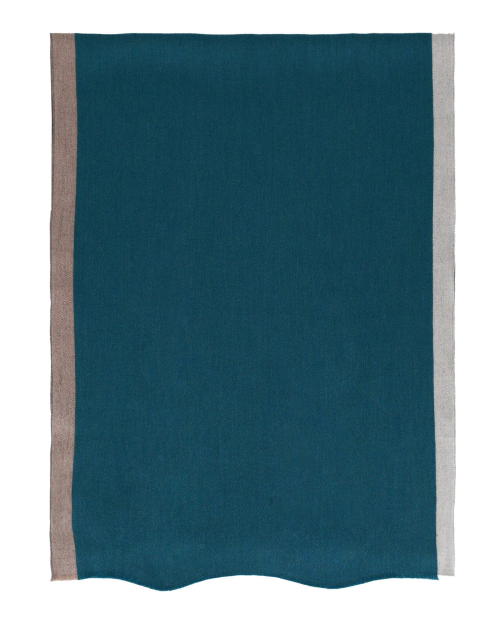 

Шерстяной шарф Pierre D'Estree, цвет turquoise taupe ecru