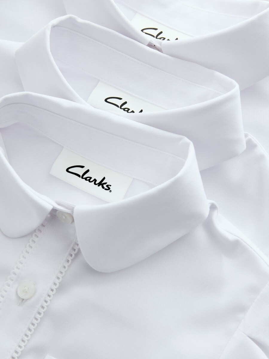 Блуза CLARKS, белый — фото 3