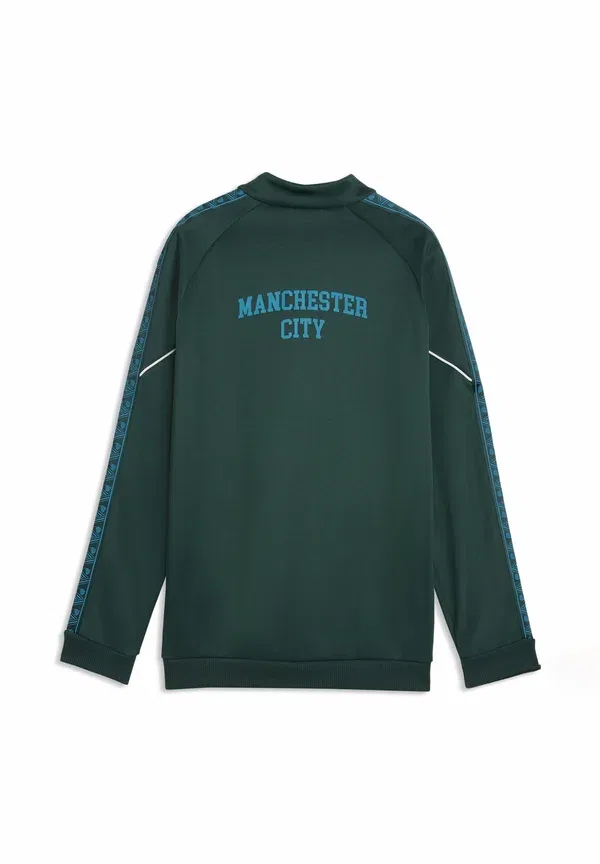 Футболка Manchester City King Anthem Club Wear Puma, зеленый/тропический синий — фото 2