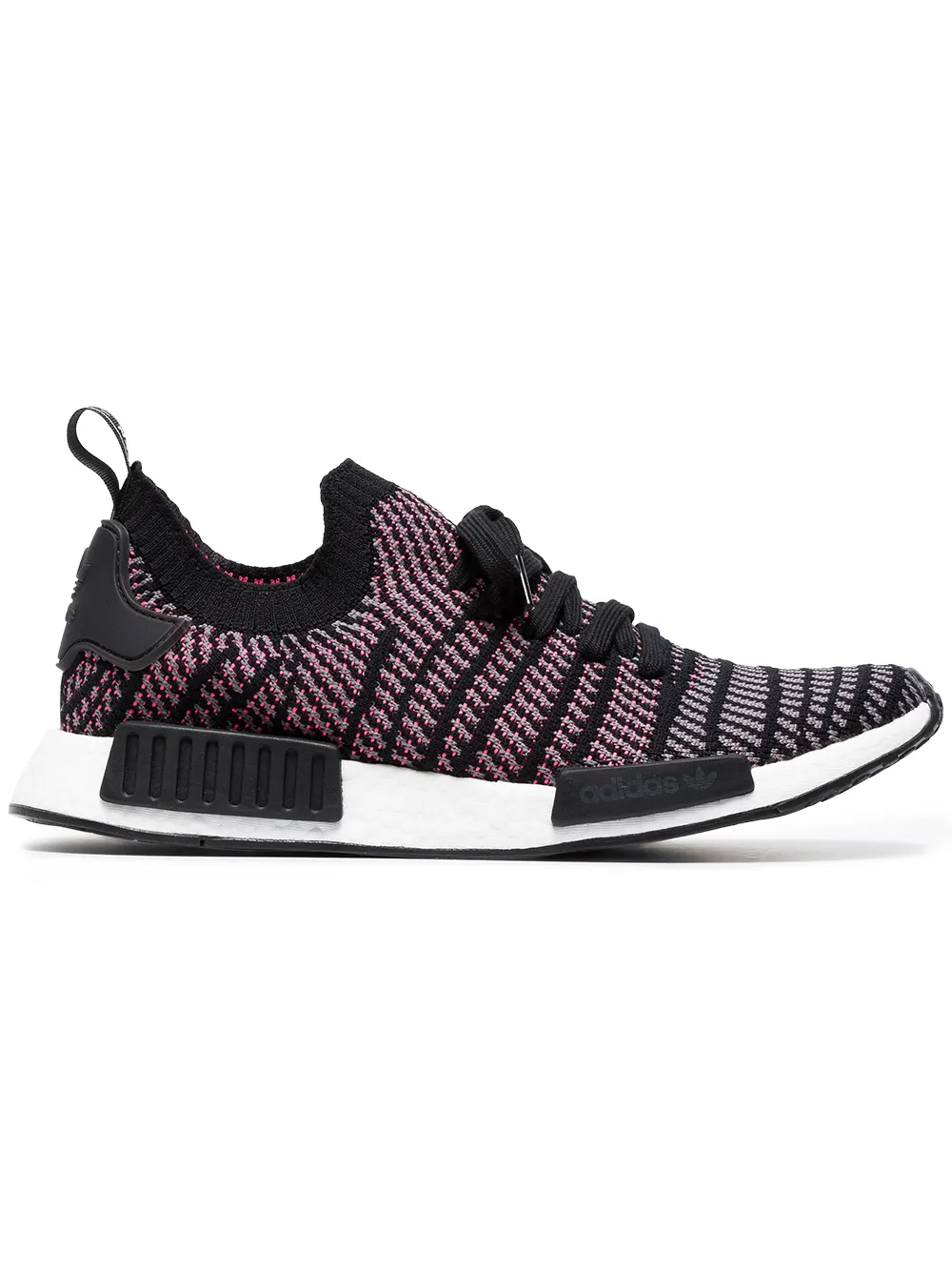 

Кроссовки NMD_R1 STLT Primeknit Adidas, черный