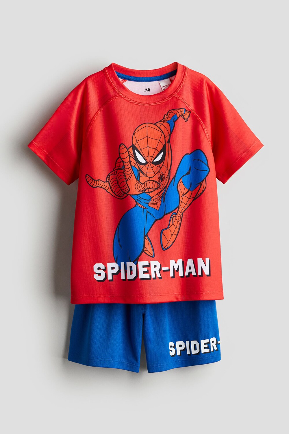 

Комплект футбольной формы H&M Kids Spider-Man, 2 предмета, красный