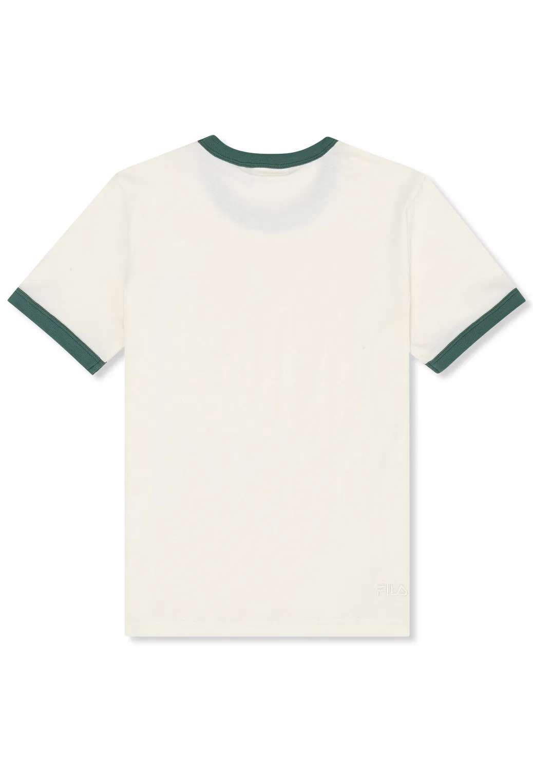 Детская футболка с длинным рукавом MARLIA Regular Graphic Ringer T-Shirt Fila, Weiss — фото 2