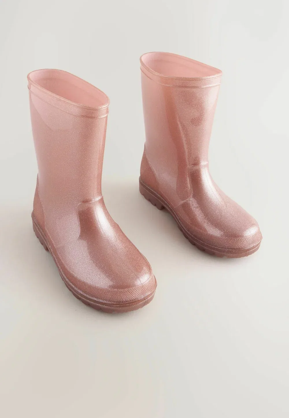 Резиновые сапоги стандартного размера Next, Rosegold Metallic — фото 2