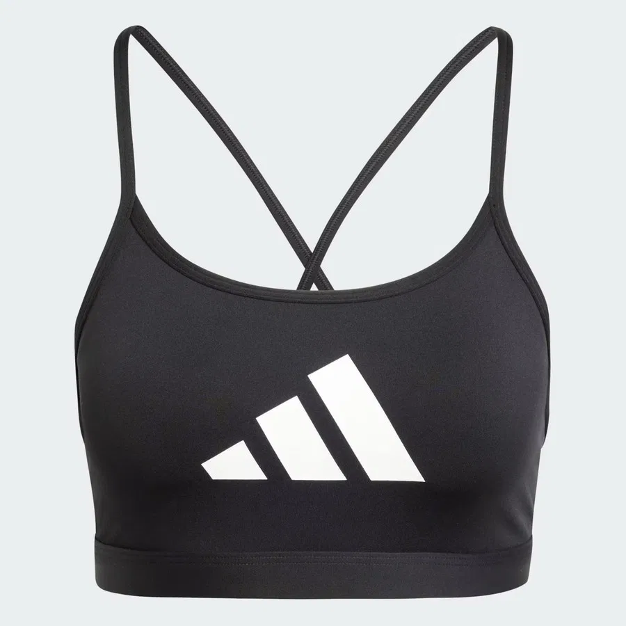 Спортивный бюстгальтер с принтом AERCT BL adidas, Черный — фото 4