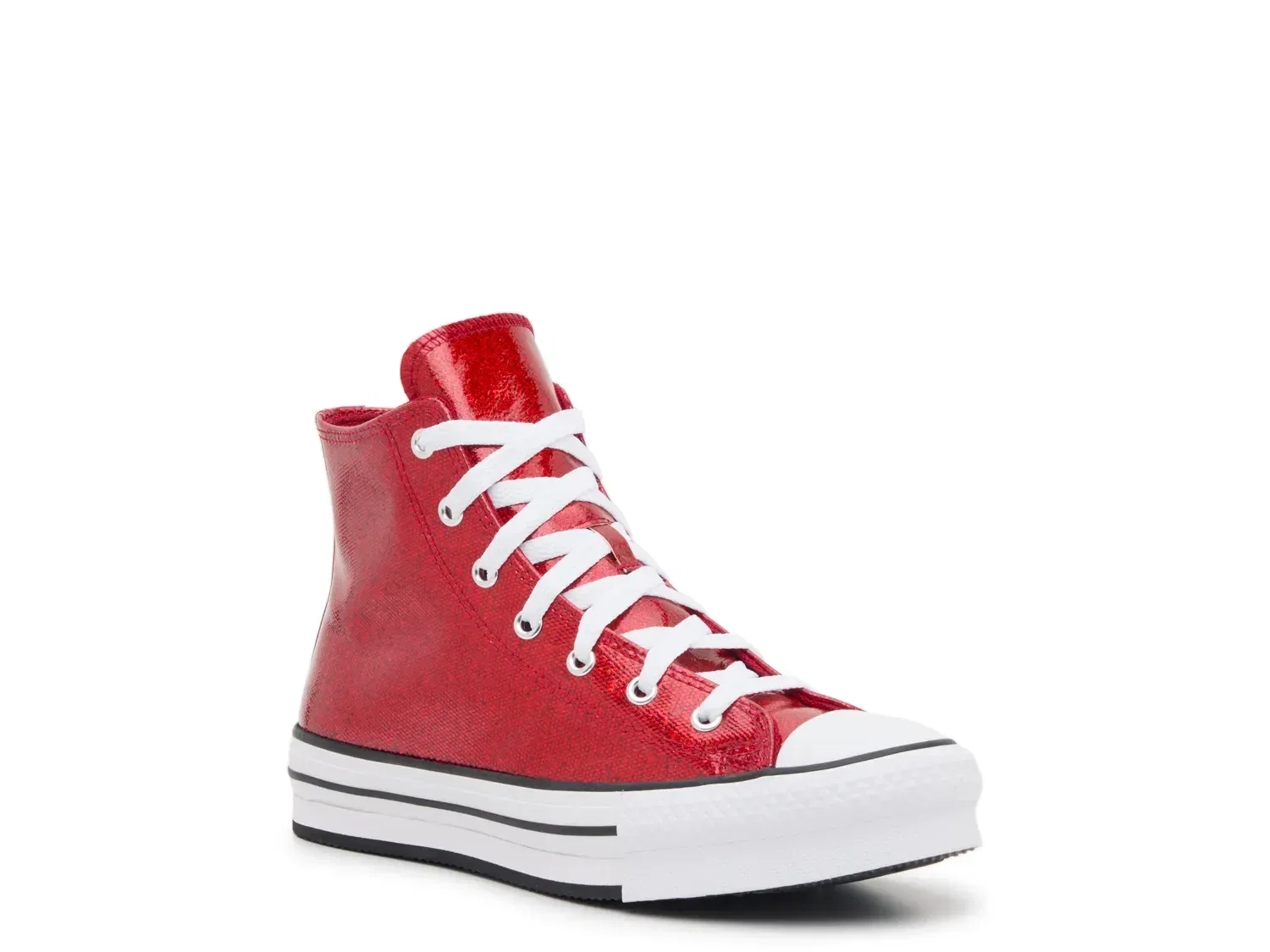 Кроссовки высокие Chuck Taylor All Star EVA Lift, Converse, винно-красный
