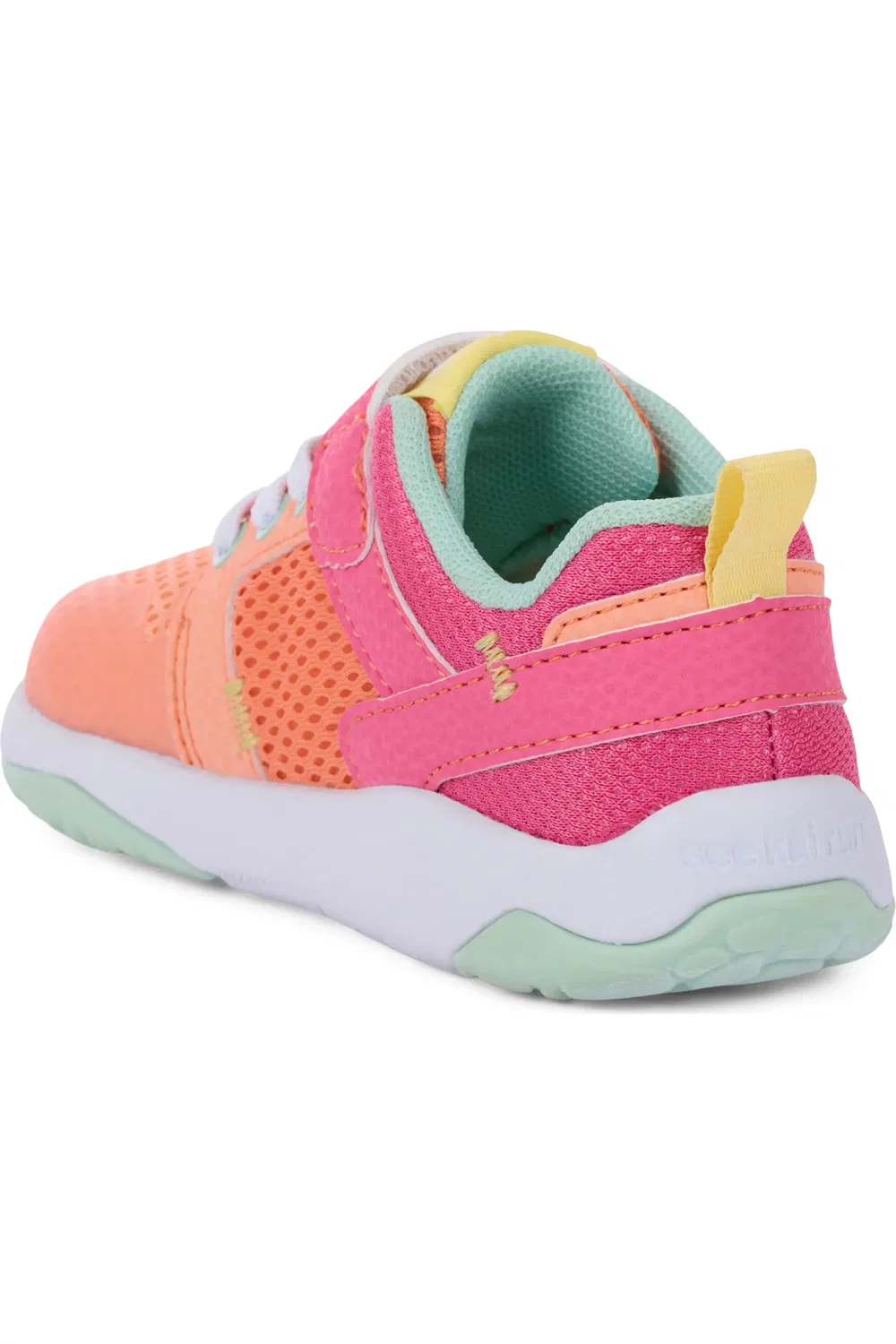 Кроссовки детские с дышащим верхом Viento See Kai Run, Peach/Hot Pink — фото 2