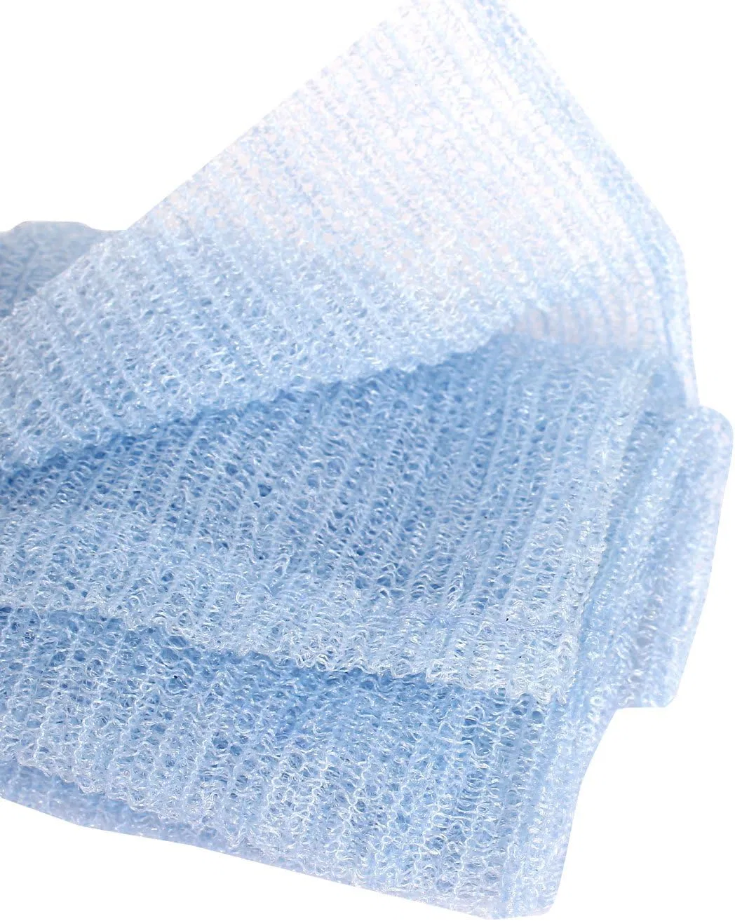 Мочалка для душа Nylon-Mesh, Ruilogod, 110x30 см, Синий — фото 2