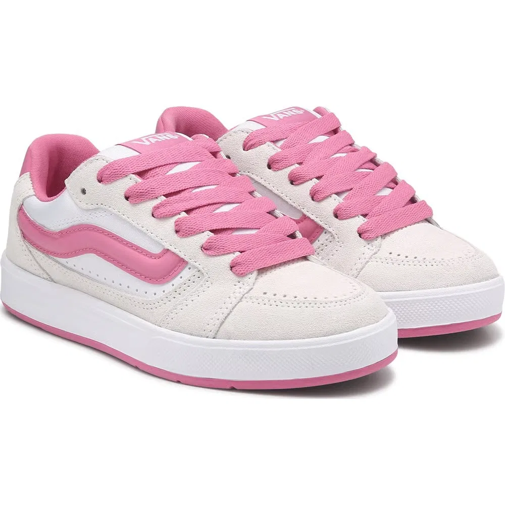 Детские скейтбордистские кроссовки Callum Vans, White/Pink