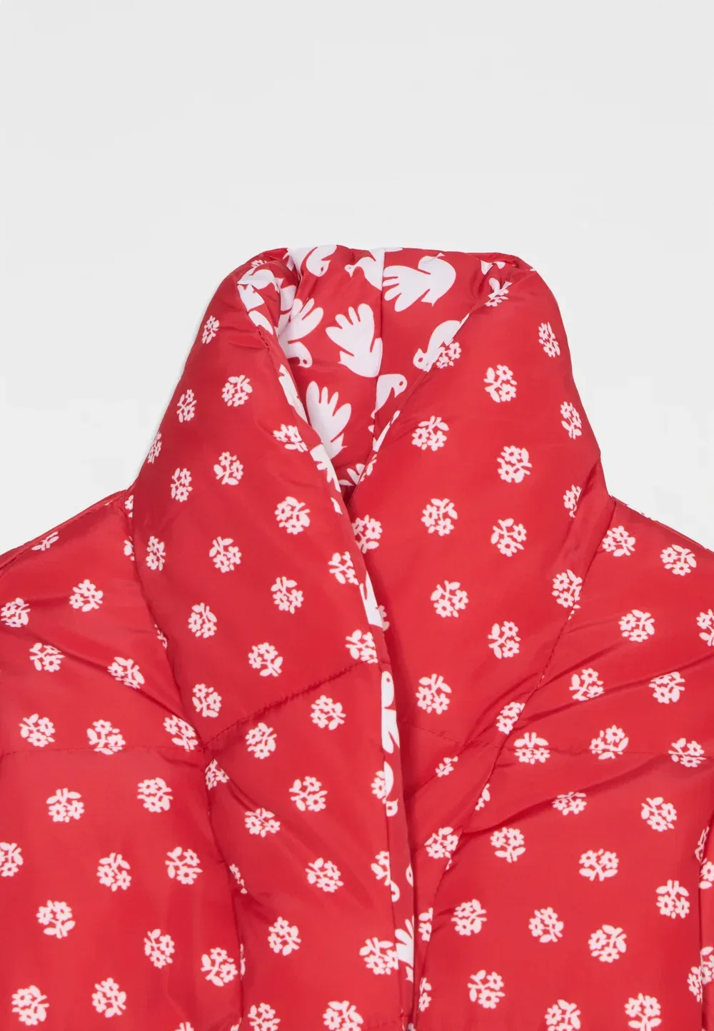 Зимняя куртка Stella Mccartney Kids, Red/White — фото 4