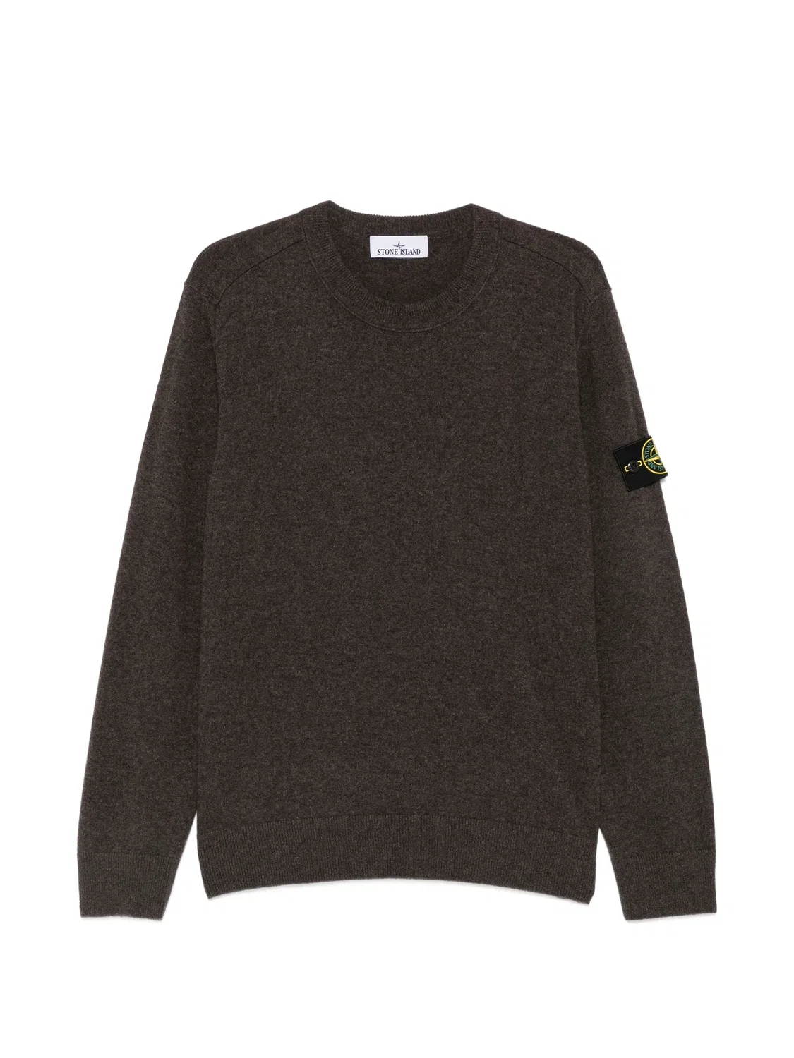 Stone Island Джемпер с V-образным вырезом коричневый