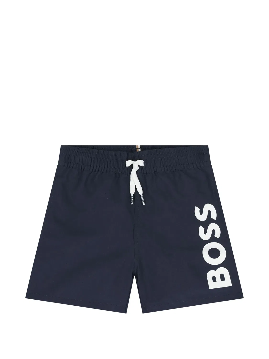 Шорты с кулиской и логотипом Boss Kidswear, синий