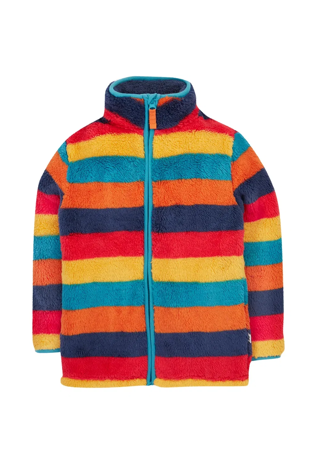 Детская куртка из флиса с молнией Zipped Ted Frugi, Multi