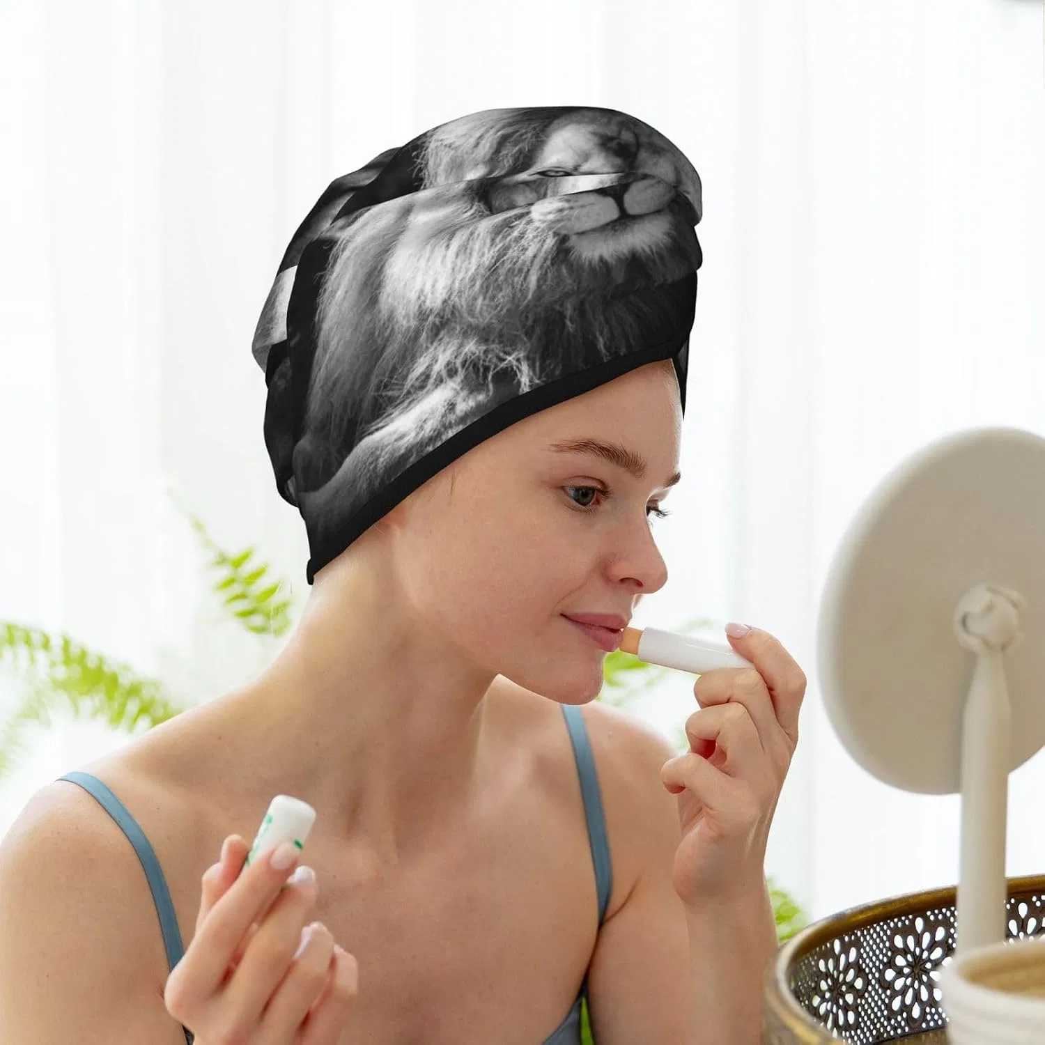 Шапочка для душа Microfiber, Xzeit, Черный — фото 3