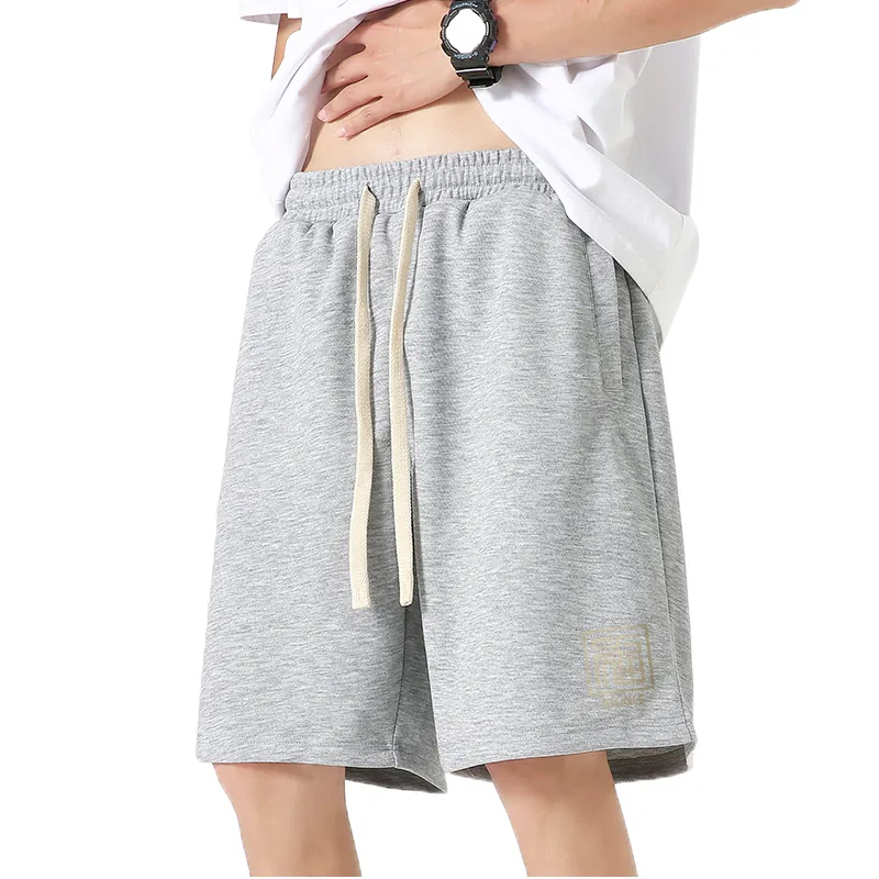 Детские шорты повседневные 300g Heavyweight MINISO, Heather Gray