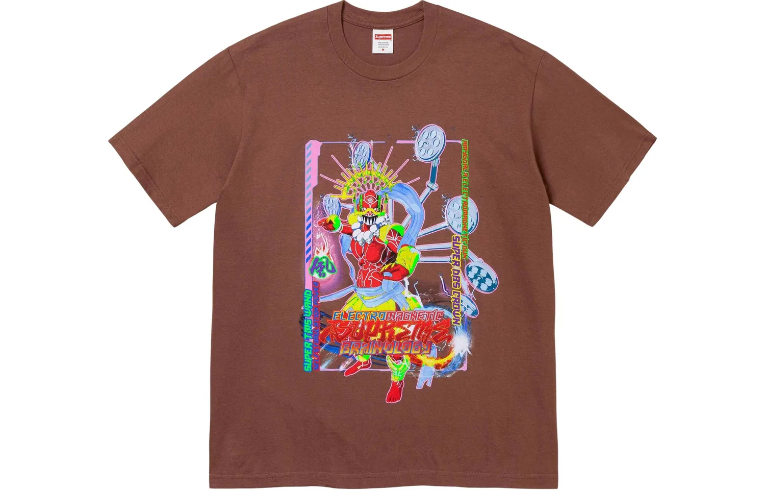 Футболка с принтом Supreme, Red/Red — фото 3