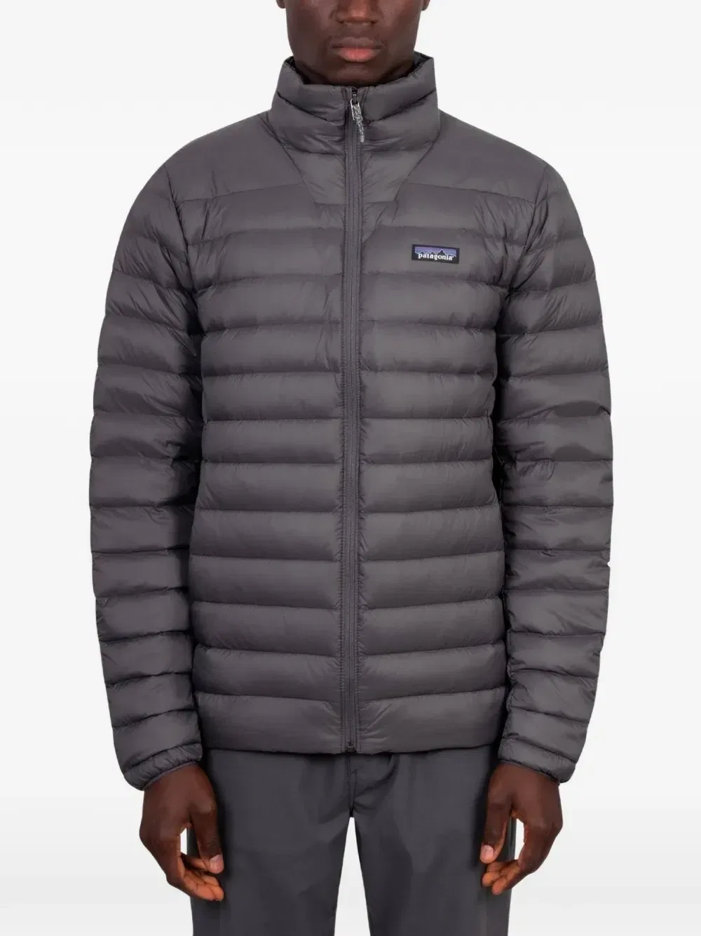 Пуховик Down Sweater Patagonia, серый