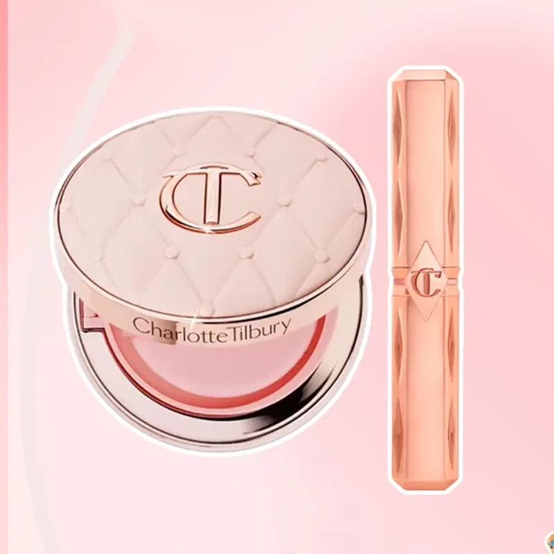 Набор для макияжа Shimmer Pink Air Cushion + Hydrating Golden Tube, Charlotte Tilbury — фото 4