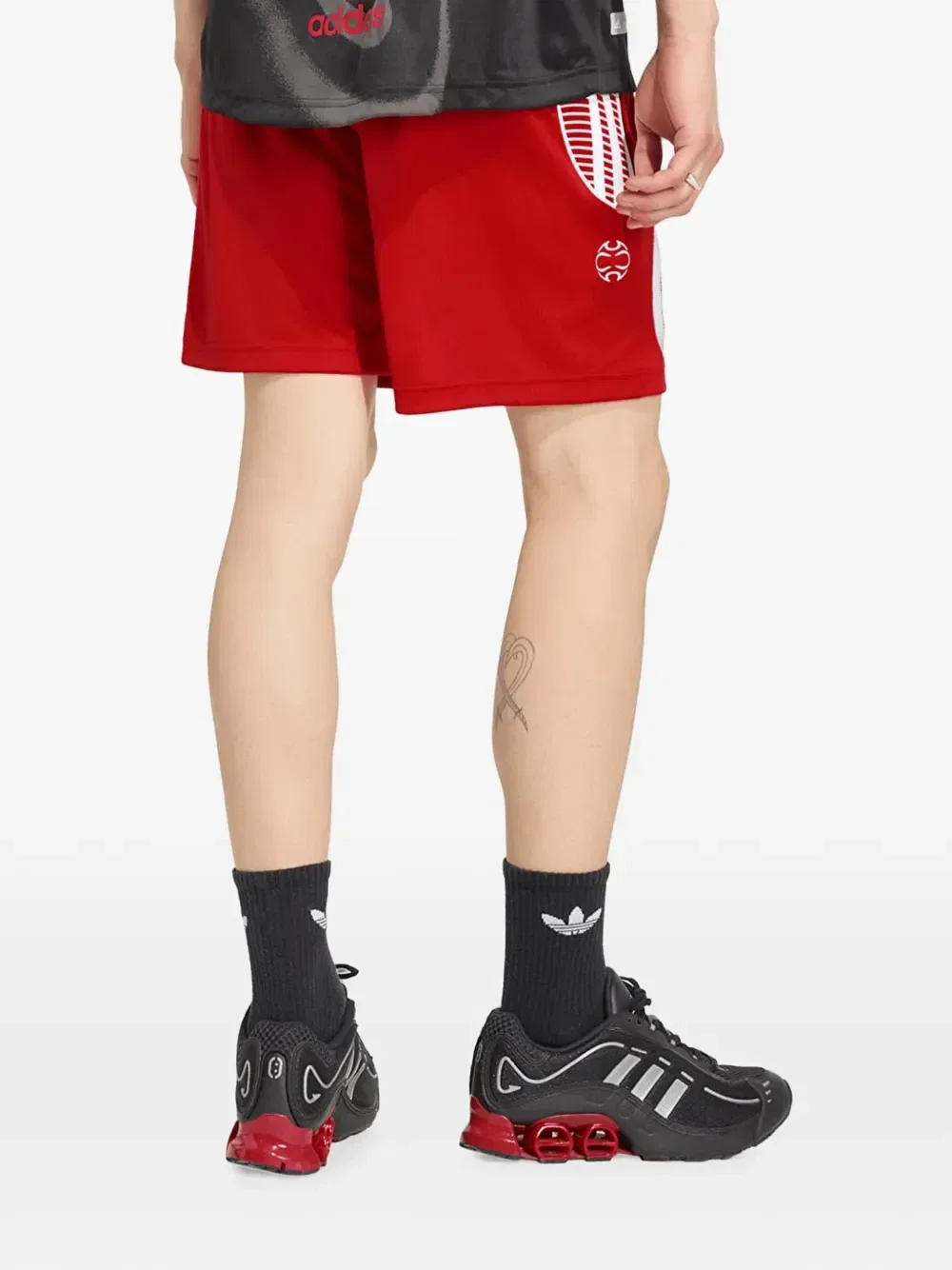 Шорты adidas X Coca-cola для тренировок, красный — фото 4