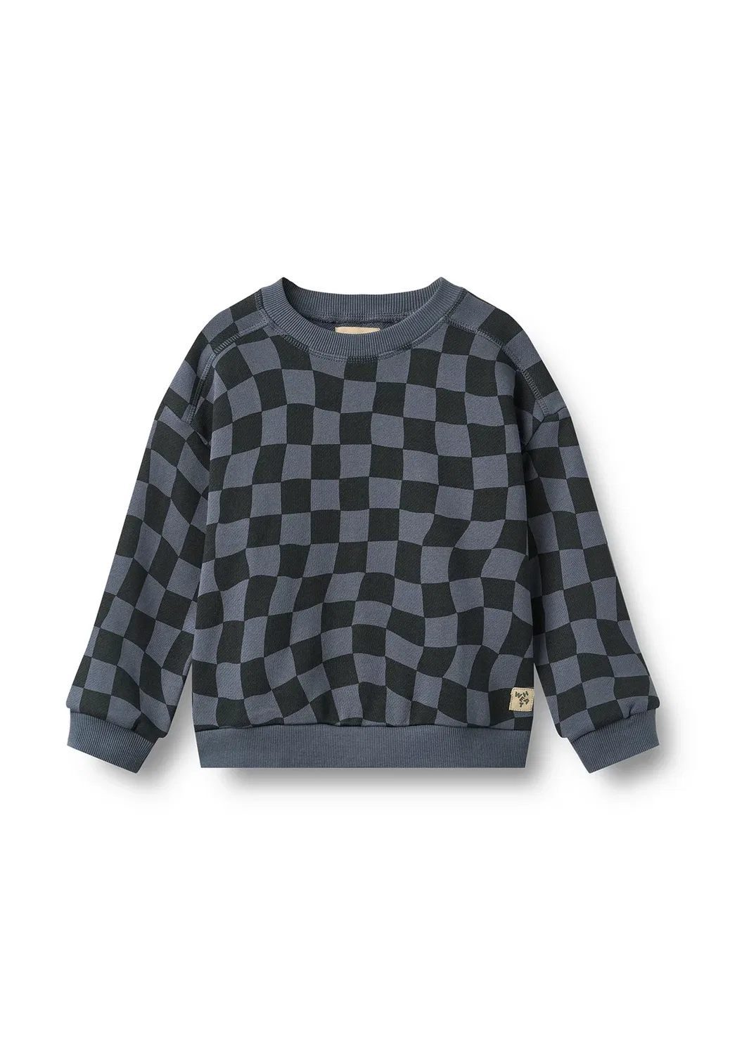 Толстовка унисекс - толстовка Wheat, Navy Blue Check