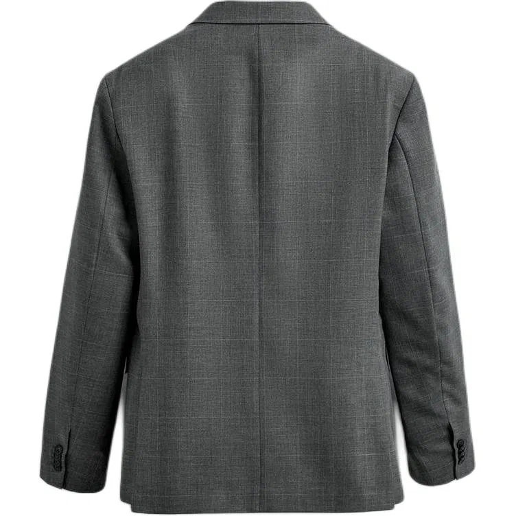 Мужской деловой костюм с принтом зебра Модель ZARA, Zebra Print Gray — фото 3
