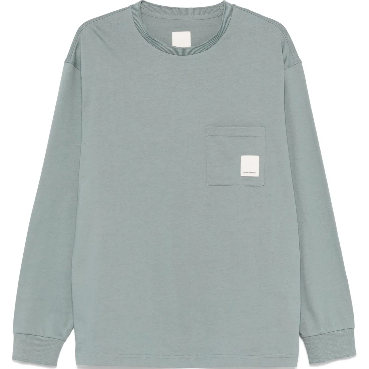 Мужская футболка с логотипом Emporio Armani, Sea Green
