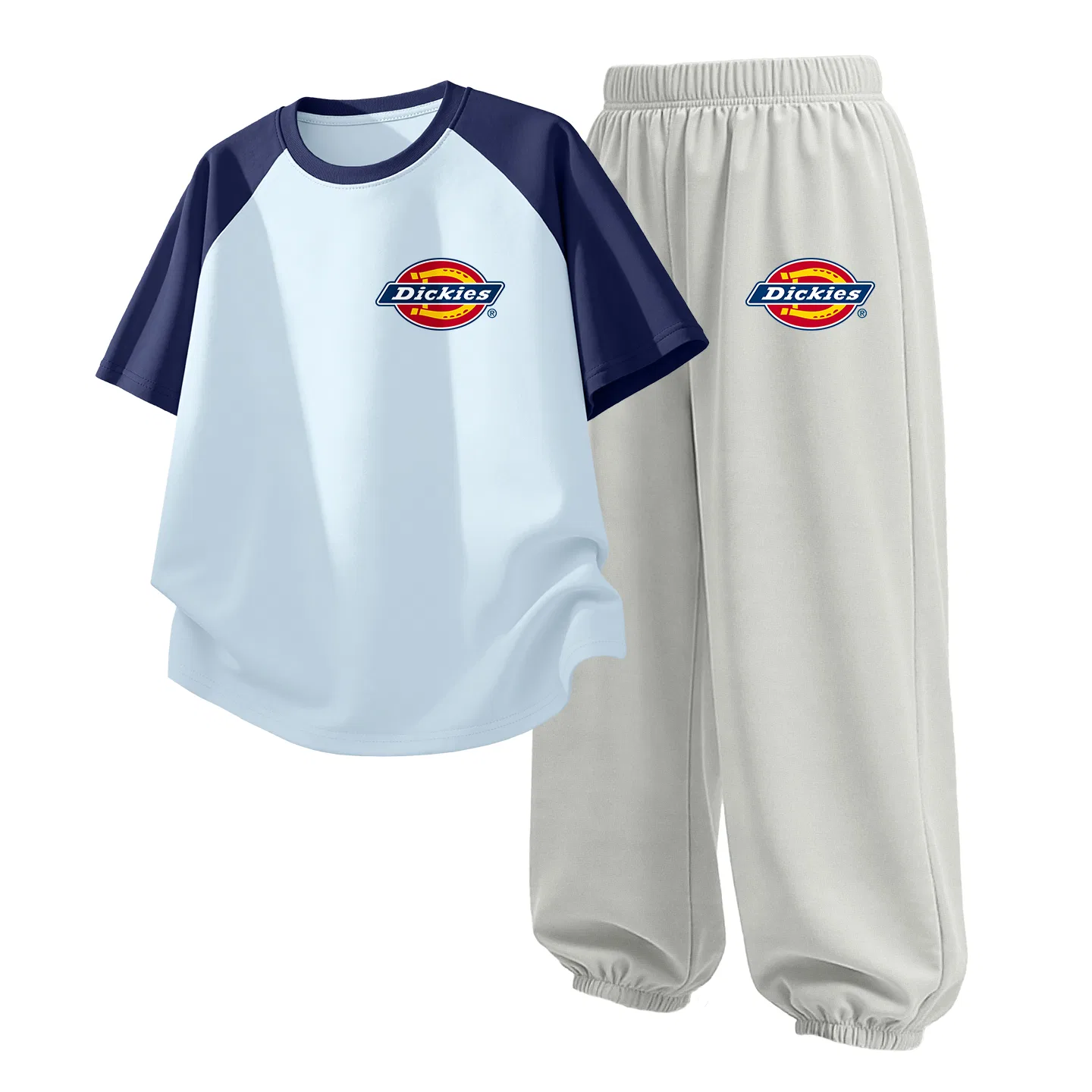 Детский спортивный комплект из двух предметов Clear Blue+Glacier Gray Dickies, Standard K Clear Blue+Standard K Glacier Gray