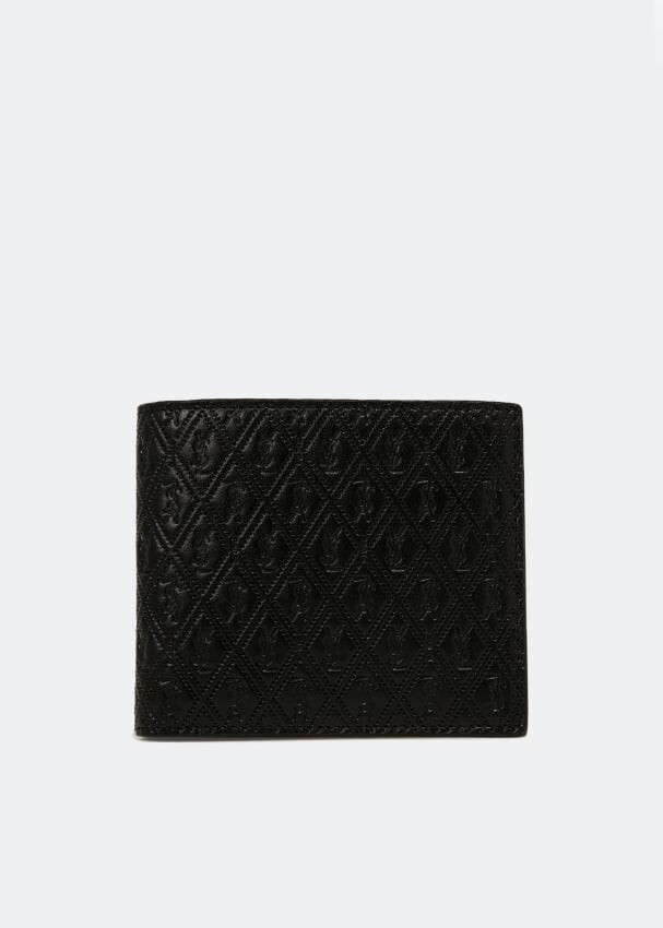 

Кошелек SAINT LAURENT East West monogramme wallet, черный
