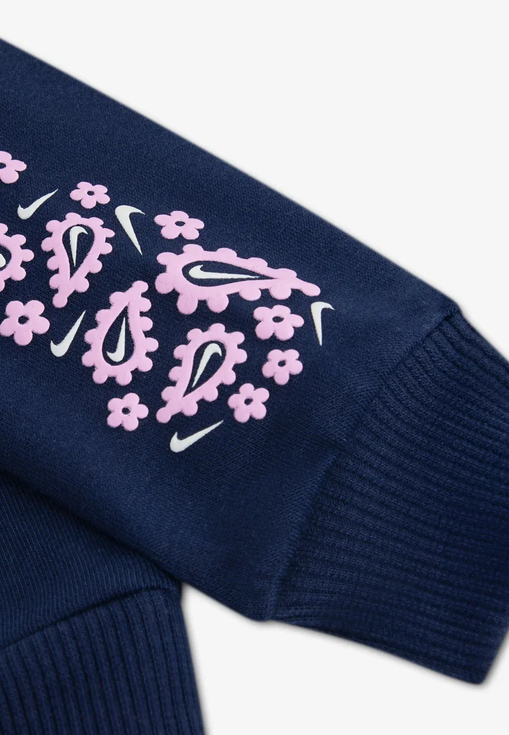 Ретро-Комплект из худи и спортивных штанов Nike Sportswear, Midnight Navy — фото 4