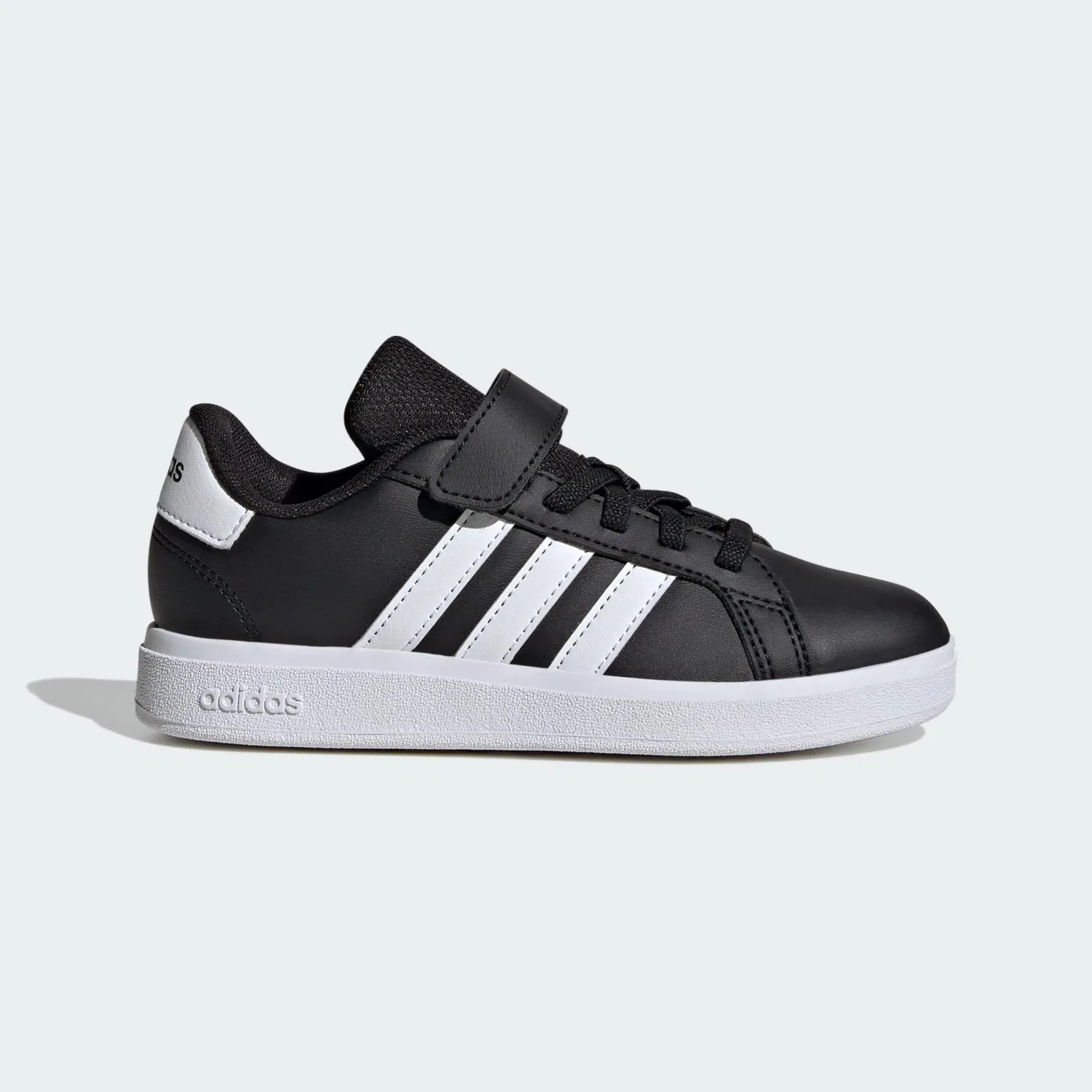 Детские кроссовки с ремешками Grand Court 2.0 Adidas, Schwarz Weiss