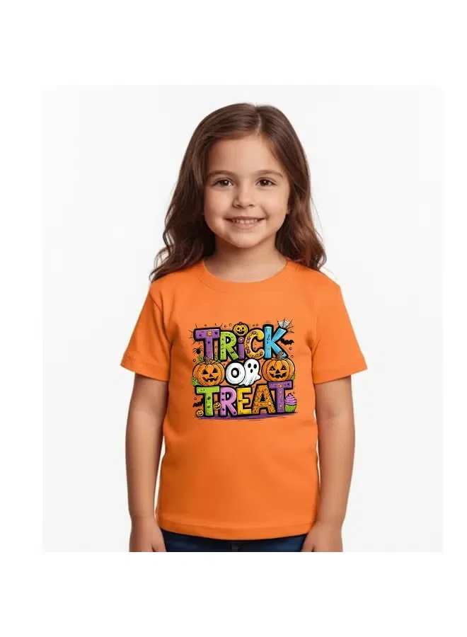 Футболка с принтом тыквы для мальчиков Printshop4Me, дизайн 1 — фото 2