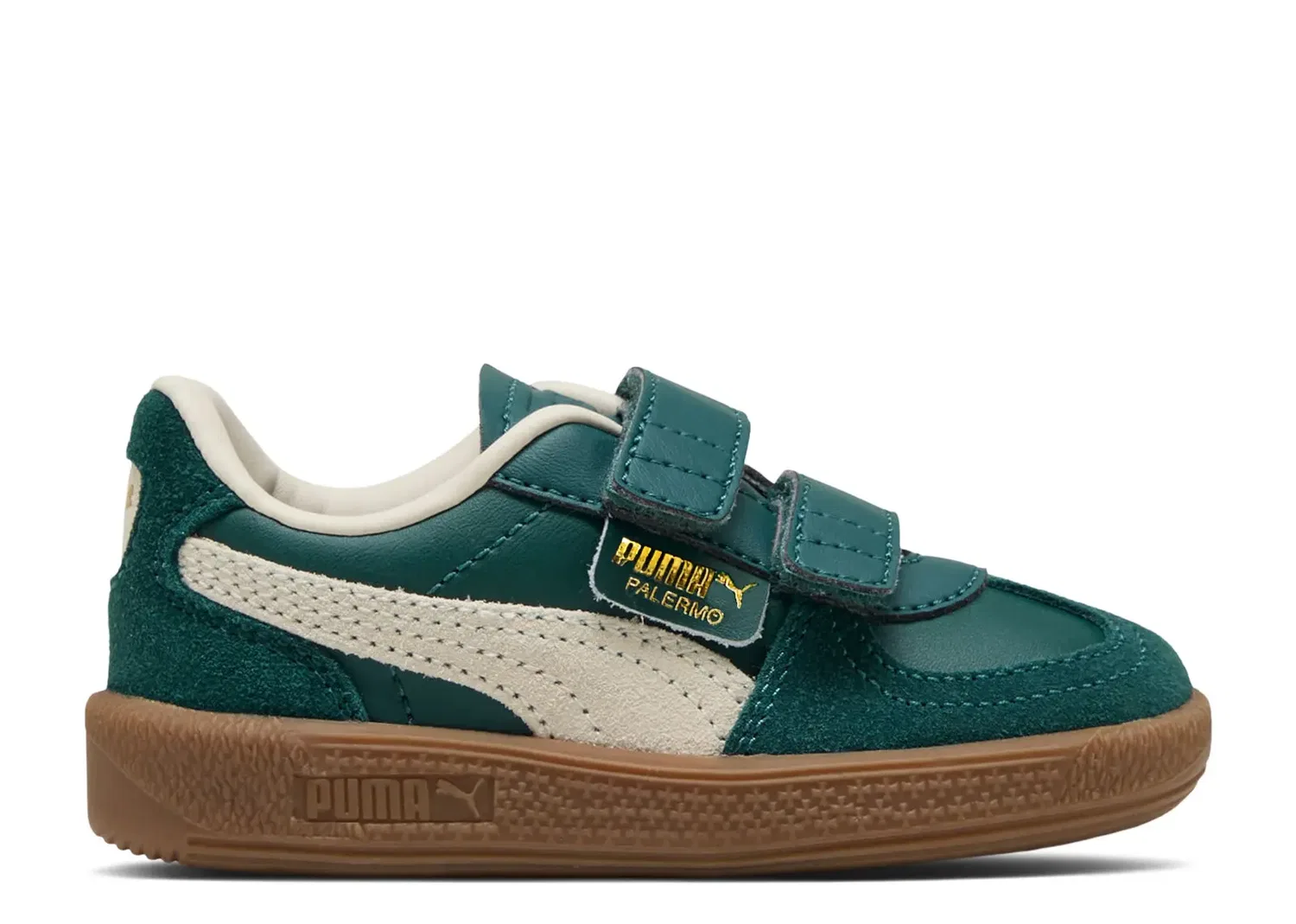 Кроссовки Puma Palermo Leather TD, зеленый
